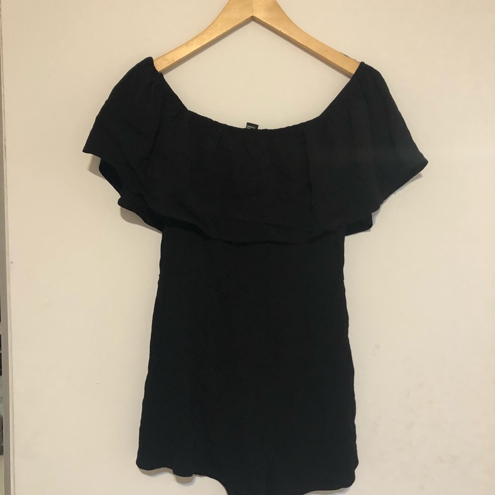 Off the shoulder romper